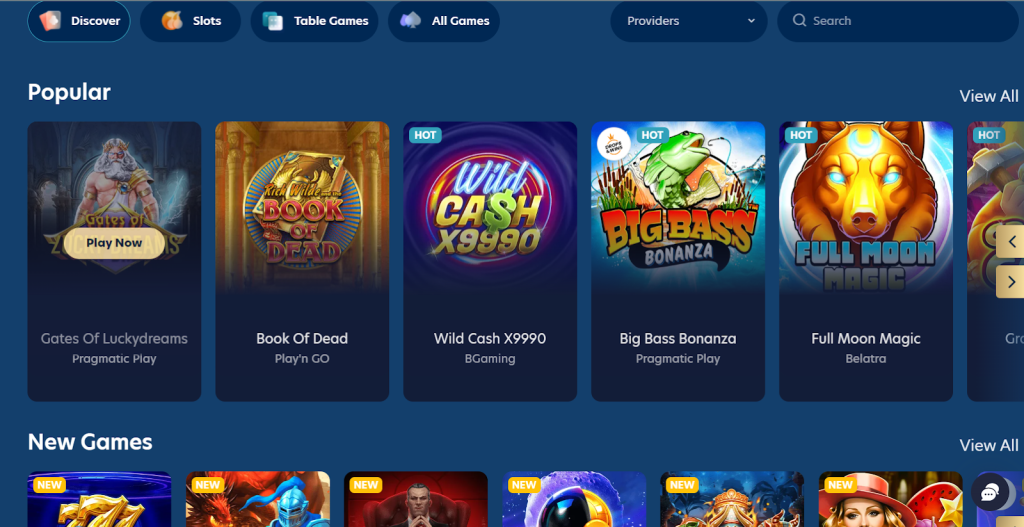 New online Casinos